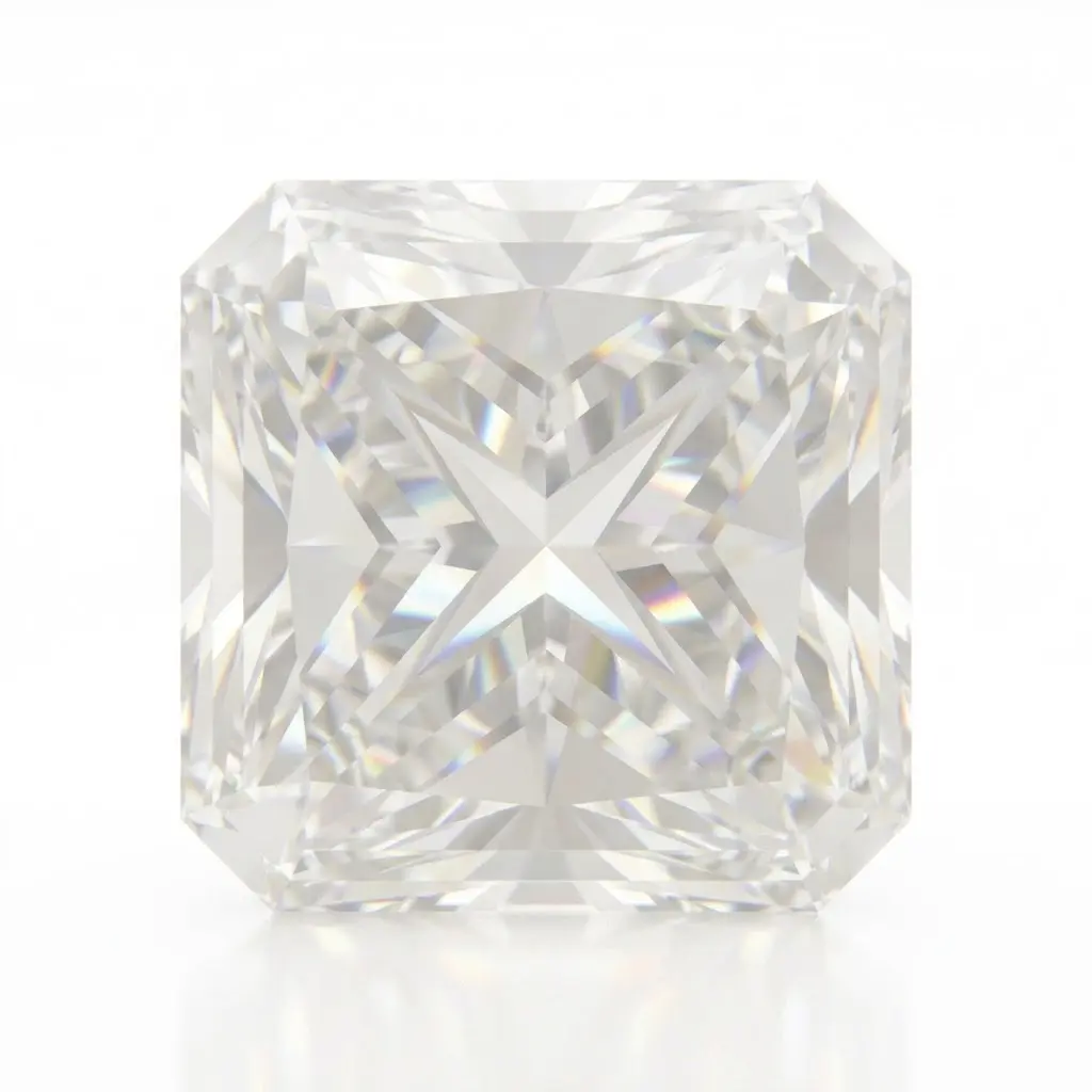 Luxury [X] Carat Asscher Cut Lab Grown Diamond VVS1 VS Pure White Loose Diamond for Engagement Ring Jewelry DIY