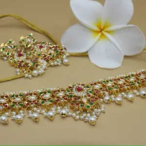 Premium quality gold plated choker set