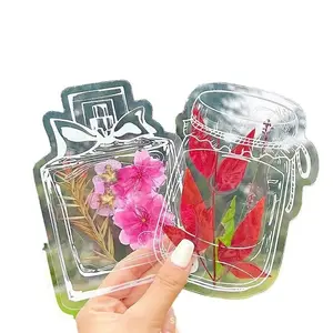 20/40/60 PCS Random Pattern Clear Dried Flower Bookmarks,DIY Bookmarks, Glassware Personalized Stickers, NaturalFlower Bookmarks, Bookmark Stickers, Bookmark Crafts