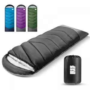 10°F Cold Weather Waterproof, Lightweight Sleeping Bag for Adults, Compact with Compression Sack for Camping & Backpacking