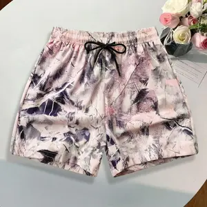 Women’s casual shorts with a simple camouflage pattern and a drawstring waist—perfect for summer wear and also suitable for wearing when going out. Summer shorts, women's clothing