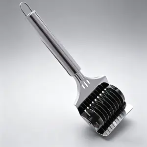 Stainless Steel Noodle Cutter, Multi-functional Manual Noodle Maker for Home Use, Kitchen Noodle Press Machine, Roller Noodle Slicer Tool