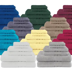 MyTowels 6-Piece Set - High-Quality Towels, Ideal for Daily Use, Versatile and Lightweight Design