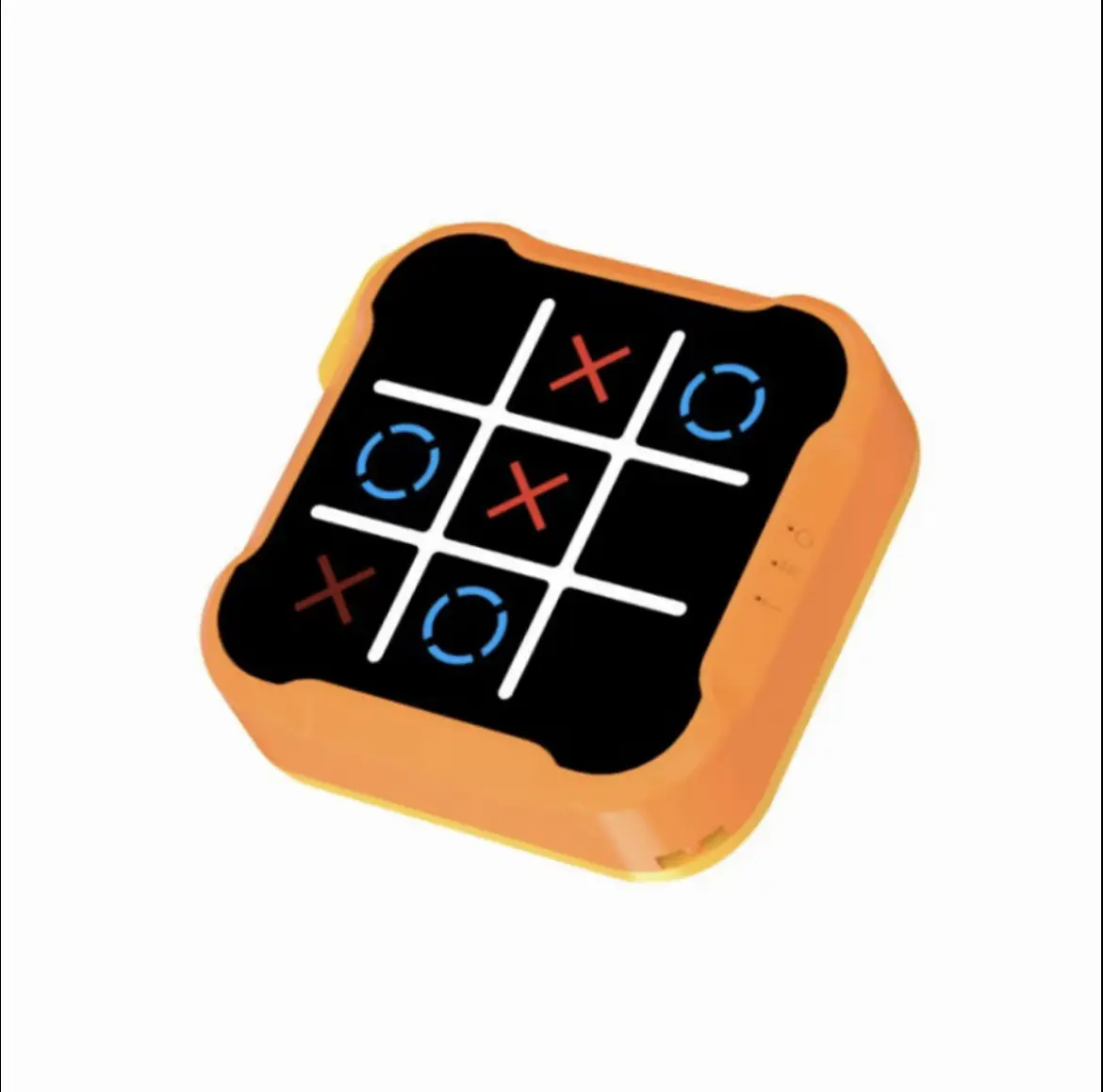 Portable Electronic Tic Tac Toe Game Console, Battery Powered Handheld Game Console, Educational Toy for Home Entertainment & Party