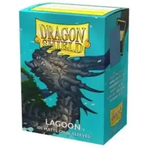 Dragon Shield Sleeves Matte Dual Lagoon - 100 Count