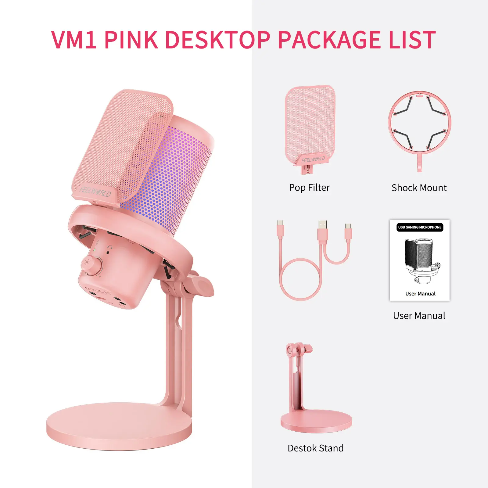 VM1-XS with desktop  (pink)