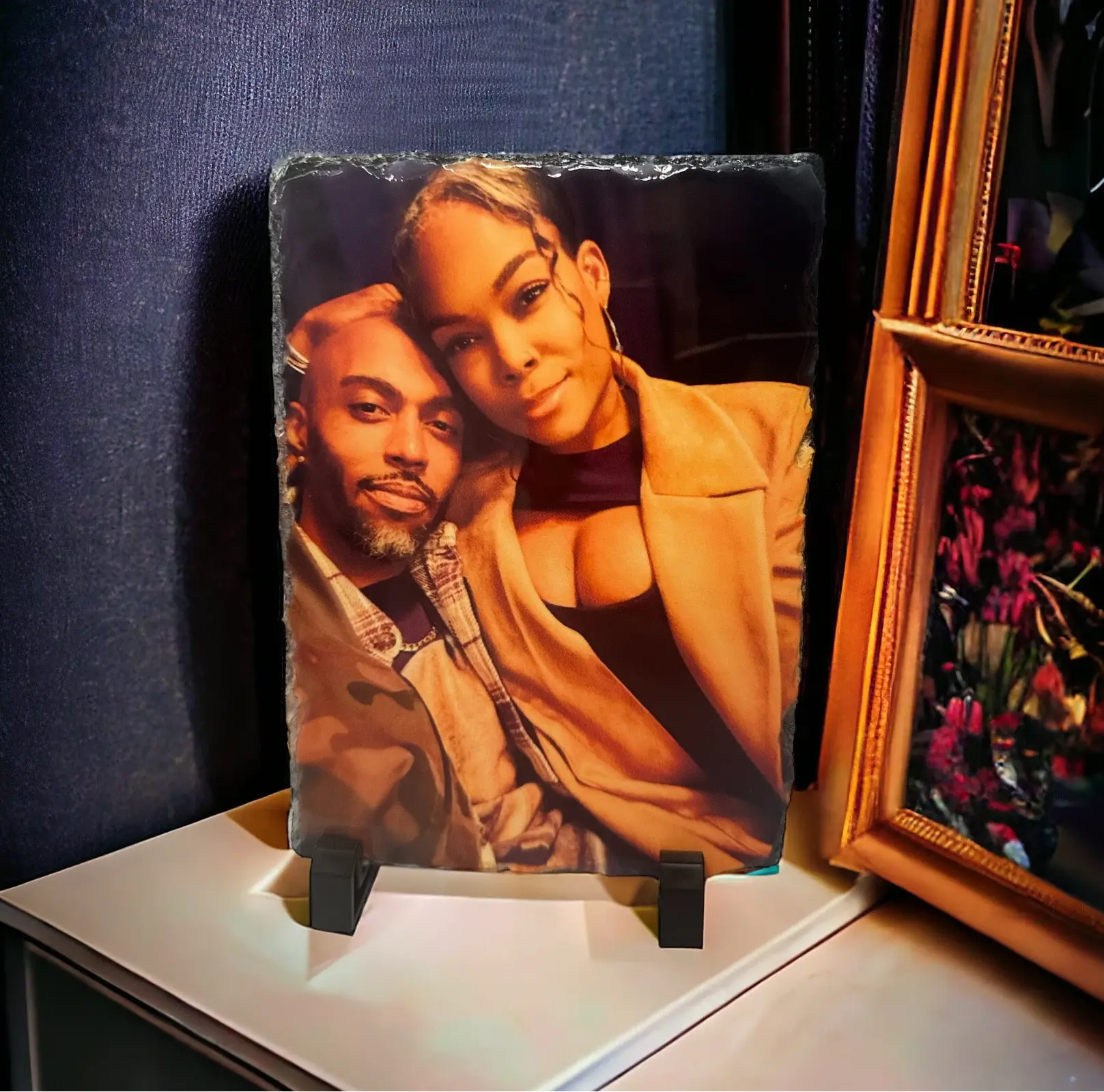Custom Photo Slate- Crystal Rock