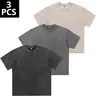 Men's 3-Pack Oversized Vintage Heavyweight Cotton T-Shirts - Round Neck, Acid Wash, Tie Dye, Baggy Gym Tops, Mens Clothing, Men's Streetwear, Drip Clothing, Cool Gifts for Guys, BF Birthday Gift