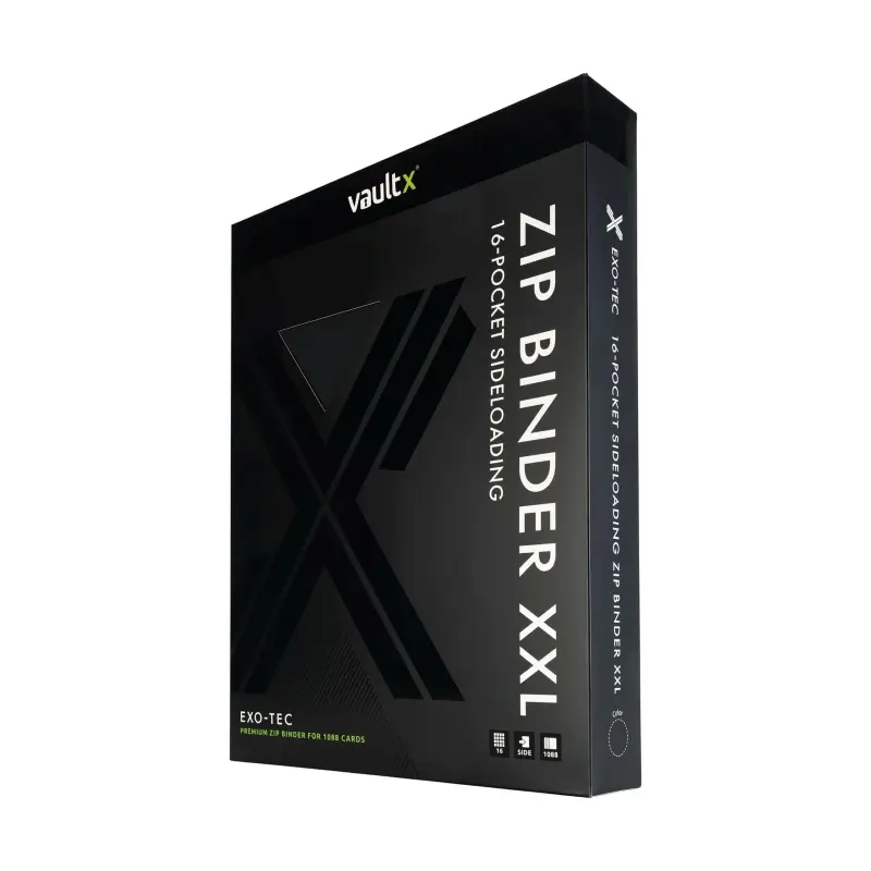 Vault X XXL Exo-Tec 16 Pocket Zip Binder (Holds 1088 Cards