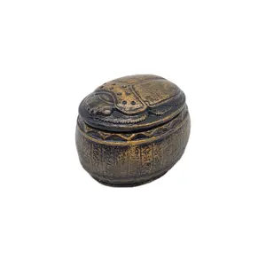 Egyptian Scarab Box with King Tut Design