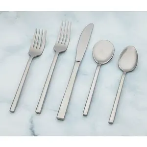 Phoenix Stainless Mirror Finish Silver Forged Flatware Set