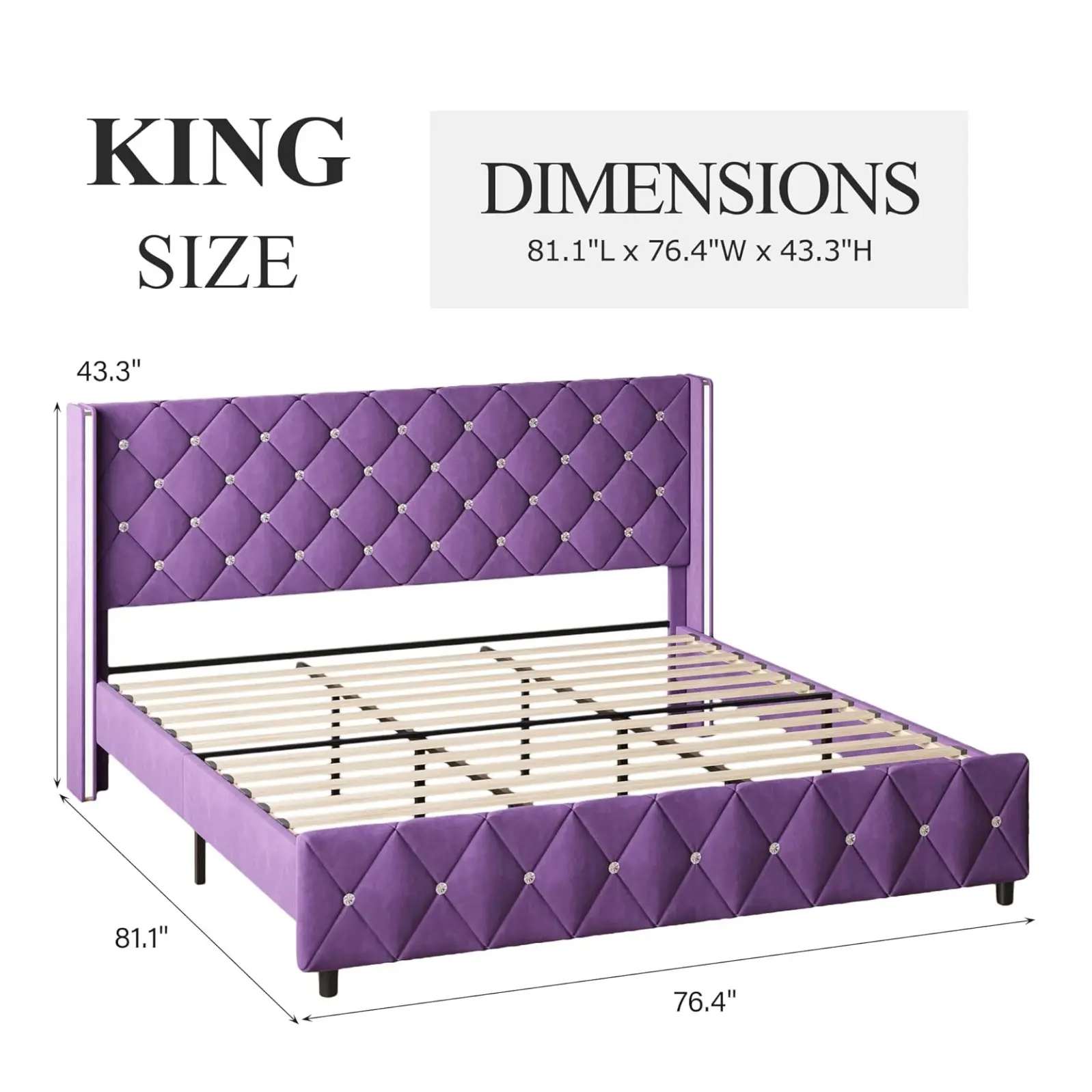 King Size Purple