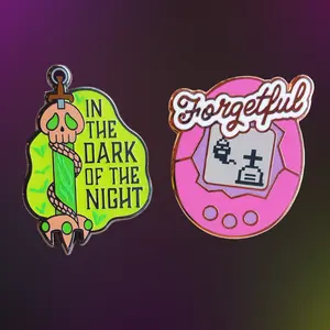 90's Themed Nostalgic Enamel Pin