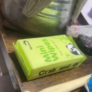 Impossibly Compact Mini Travel Wipes: Natural Extracts, Hypoallergenic, Unscented & Alcohol-Free - Eco-Friendly, Biodegradable, Skin-Safe, Hydrating Wet Wipes for Travel, Face, Hands, Makeup Removal, Daily Cleaning & Outdoor Use, 3 Pack 192 Count