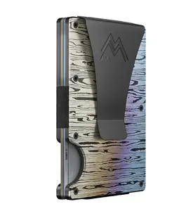 Minimalist Wallet for Men - Slim RFID Wallet I Scratch Resistant, Credit Card Holder & Money Clip, Easily Removable Money & Cards, Mens Wallets men wallet