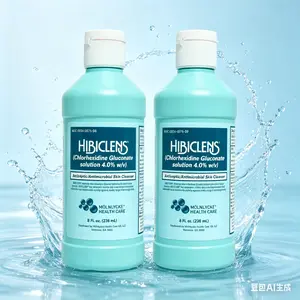 Hibiclens Antimicrobial Skin Liquid Soap, 8 oz Body Care Bacteria Cleanser
