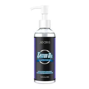 Jeallis Tattoo Aftercare Ink Oil for Healed Tattoos, Tattoo Oil Moisturizer For Tattoos, Heal New & Brighten Old, Soothe Itch, Natural Tattoo Aftercare With Natural Ingredients, 6.76fl.oz