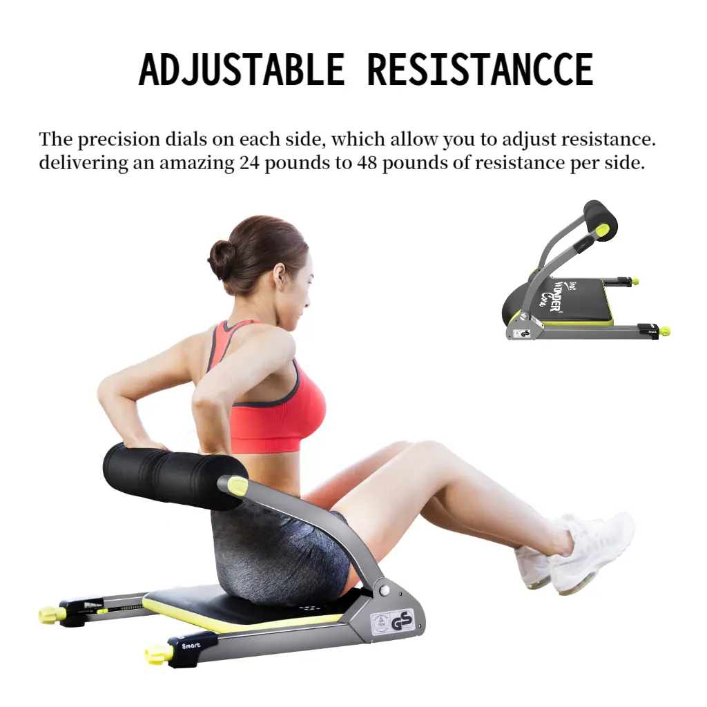 WONDER CORE SMART, Abdominal Exercise, Sit-ups, Abdominal Curling