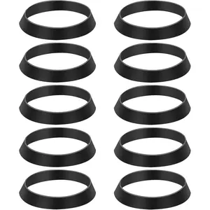 10 PCS Seal Ring Silicone Washer Waste Pipe Seal Ring Rubber Gasket Washers Plumbing for 1 1/2 Inch Drain Pipe Sink Drains