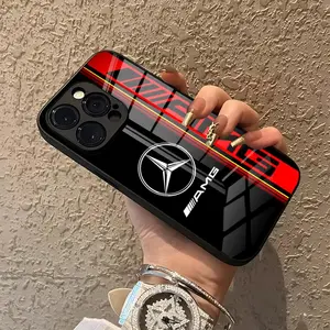 M-Mercedes-Benzs-AMGs Stain Glass 1 Phone Case Compatible with iPhone X, 11, 12, 13, 14, 15 & more