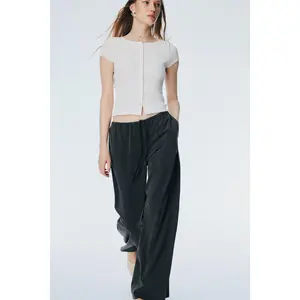 H&M Twill drawstring trousers