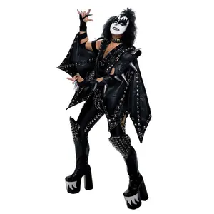 Plus Size Authentic Gene Simmons KISS Costume for Men