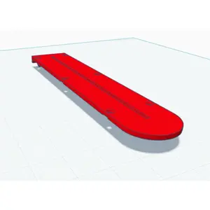 Fits For Ryobi TS1551 miter saw insert plate 10.1" long 2" wide