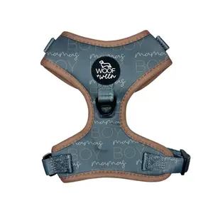 Adjustable Harness - MAMAS BOY - boy mom dog harness