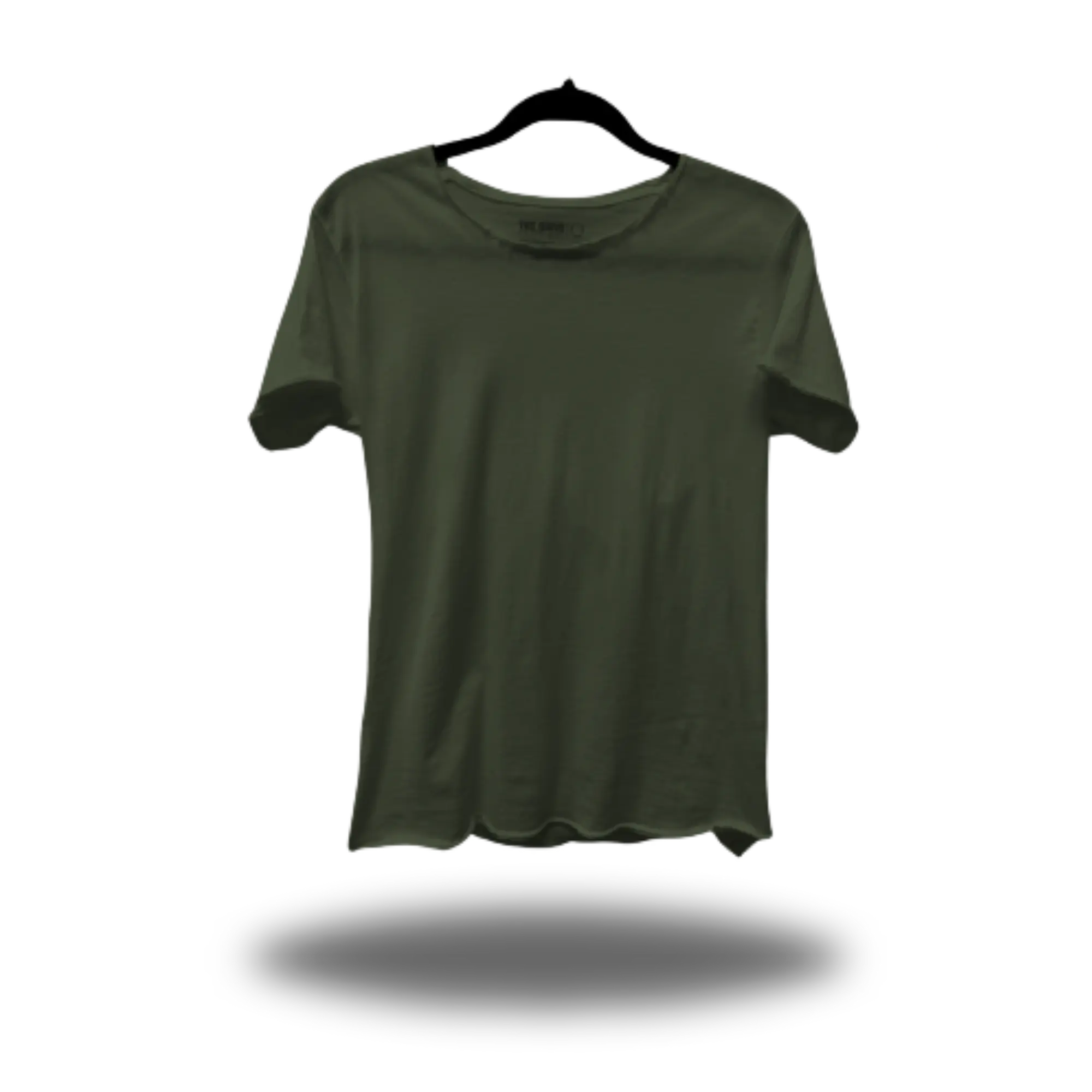 TheDriveClothing Road Rash Raw Edge Military Green Tee – Y2K Streetwear Graphic T-Shirt, Vintage Grunge Biker Fashion, TikTok Viral Skater Outfit, Hand-Cut Urban Festival Tee, Alt Goth Streetwear