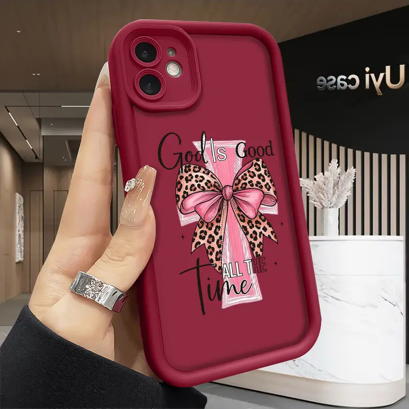Faithful Quote Soft Silicone Smartphone Case - Rugged, Durable, Shockproof, Anti-Scratch, Antislip Grip, Precise Fit, Anti-Yellowing Casing Cover - Compatible with iPhone 17,16,16 Plus,16e,15,14,13,12,11 Pro Max,X,XS - Mobile Phone Protection Accessory