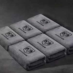 Microfiber Car Cleaning Towel for Dodge Models, Ultra-Absorbent Drying Tool for Challenger Charger Journey RAM Durango Srt Dart