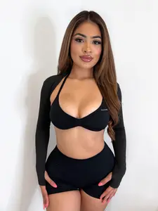 Work of Art Long Sleeve Coverup