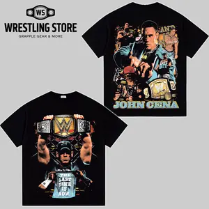 John Cena Grand Slam #2 Classic Tee – WWE Wrestling Legend Shirt, Hustle Loyalty Respect Graphic T-Shirt, Champ Vintage Tee, Never Give Up Streetwear, Premium Cotton Wrestling Fan Shirt, Unisex Gift for Men Women