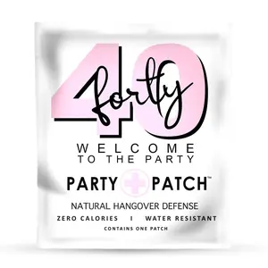 Party Patch - Forty Patch with Zero Calories, Water-Resistant Recovery Patch for Parties and Nights Out