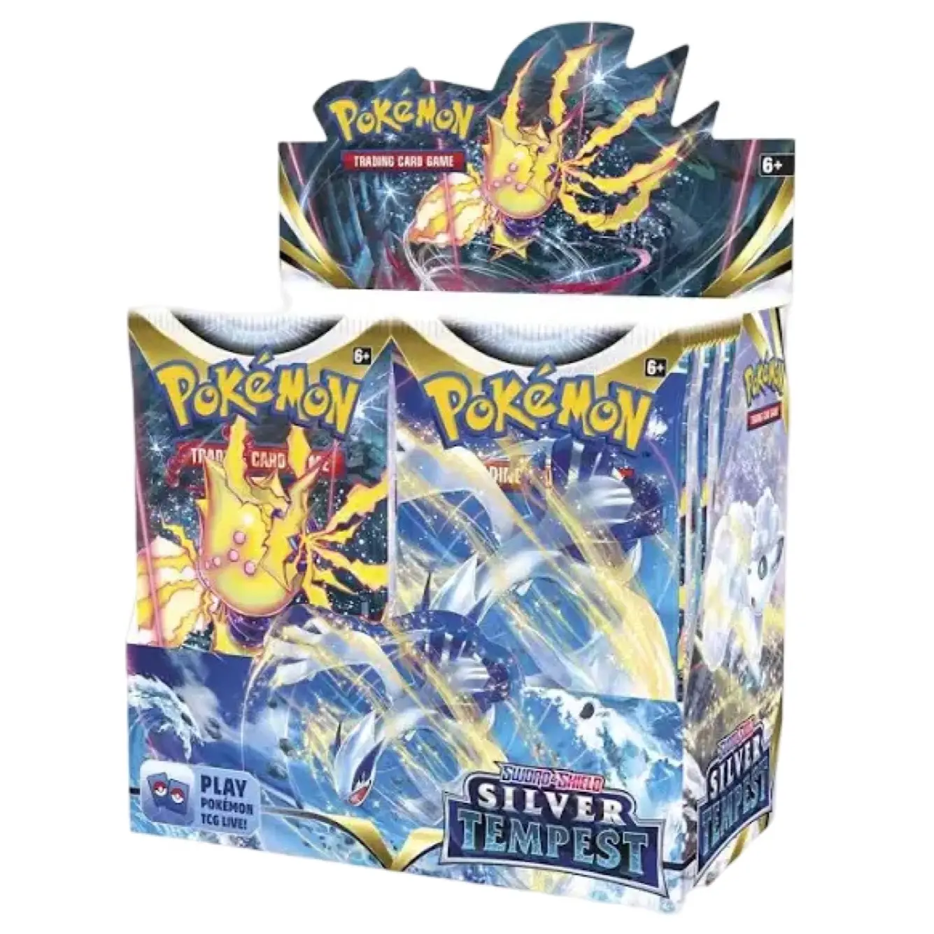 Silver Tempest Booster Box Sword & Shield Pokémon Card Game