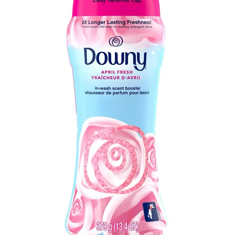 Downy Scent Beads - In Wash Scent Booster with Longer Lasting Freshness, 375g, April Fresh Fragrance Cleaning Products Cleaning Supplies