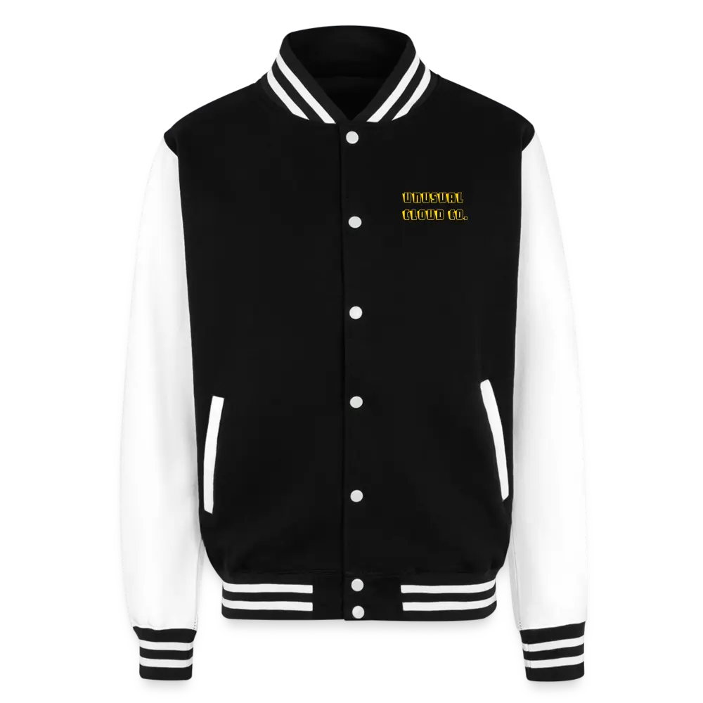 🔥 shut up     Just Hoods Heavyweight Letterman Jacket Classic Collar