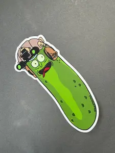 Tactical Pickle NVG Tactical Meme Sticker