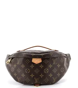 Pre-owned Louis Vuitton material Belt Bags Bum Bag Monogram Canvas