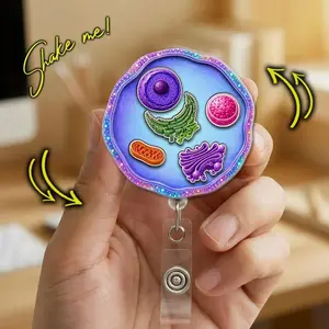 Phlebotomy Badge Reel, Cute Phlebotomist Badge Holder, Retractable Nurse ID Clip, Nursing Student Graduation Gift