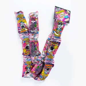 BolyGoma Bon Bon Space con polvito ácido 12 und Sour Bonbon Snacks Sour Space Blasts