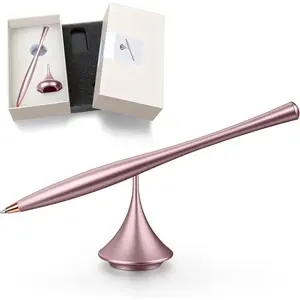 Metal Gravity Spinner Pen for Women - Aesthetic Balanced Desk Pen with Smooth Rotating Design -   Writing Tool with  Precision Finish - Elegant  for Her