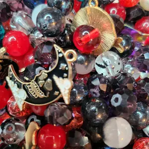 Vampire Weekend Glass Bead Scoops with String and Charms - $5 Every 3 oz
