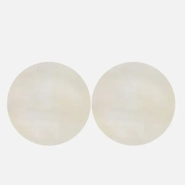 2 16-In Natural Goat Skin Heads, Thin to Medium Thickness, High-Quality Replacement Parts for Hand Drums & Tambourines