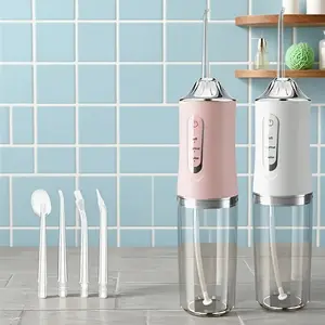 Rechargeable Wireless Dental Flosser, Deep Cleaning, Adjustable Modes, Best Oral Hygiene, Home Use, Lithium Ion Battery, New