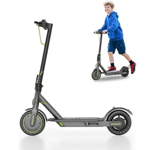 MAXSHOT Kid Electric Scooter for 8+, 350W Motor,19 Mph, 12-18 Miles Range, 8.5" Solid Tire, Folding Electric Scooter for Kids with App Control, Cruise Control, Dual Braking