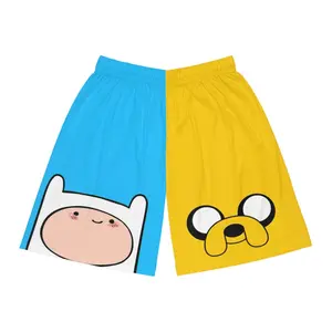 Adventure time Basketball Shorts (AOP)