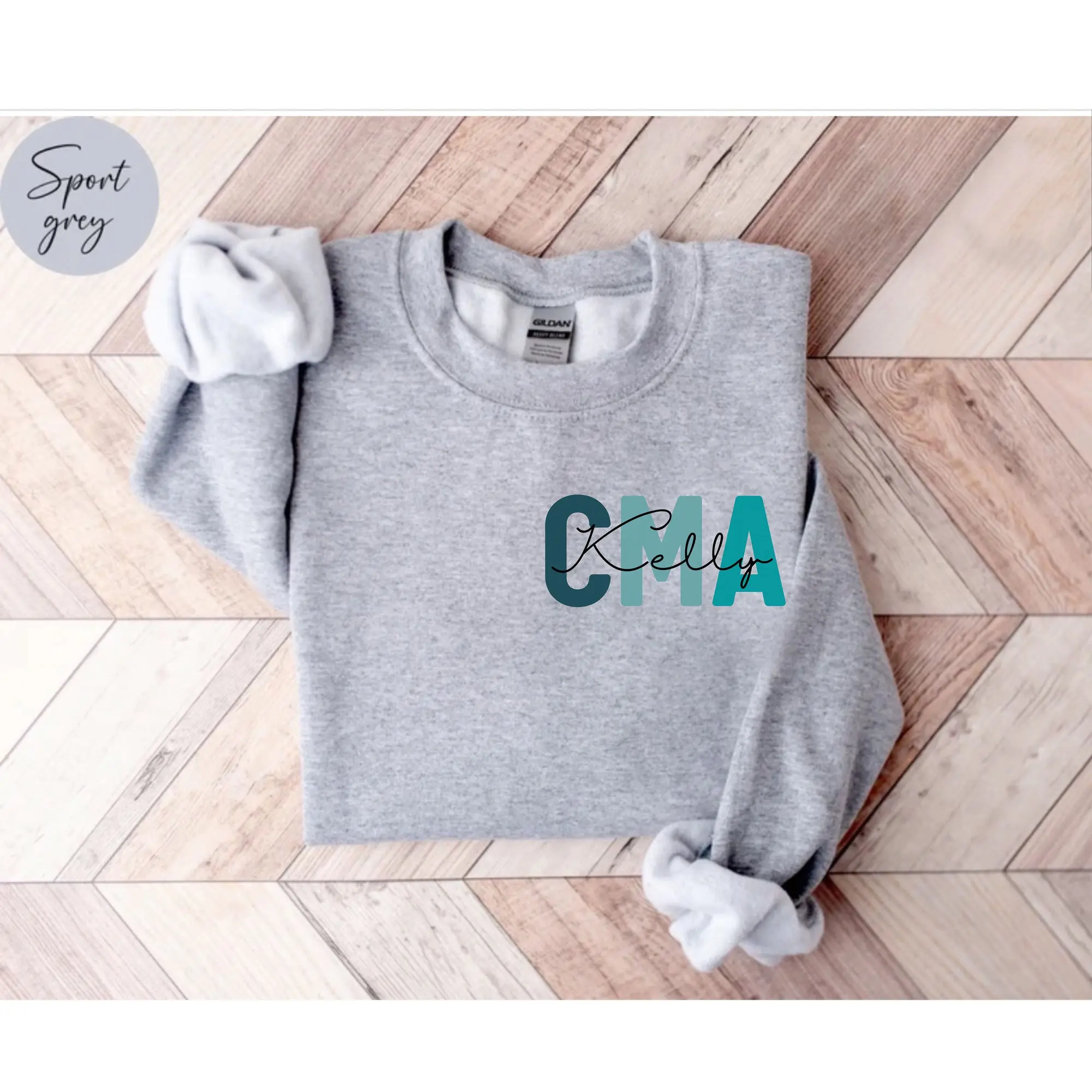 Personalized CMA Nurse Sweatshirt, Custom CMA Nurse Shirt, CMA Nurse Crewneck, Nurse Appreciation Gift, Certified Medical Assistant Sweater