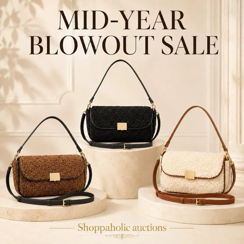 Faux Fur Shoulder Bag