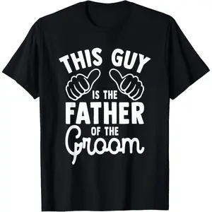 This is The Father of The Groom - Wedding Marriage Groom Dad T-Shirt
